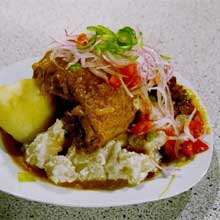 La CUISINE BOLIVIENNE