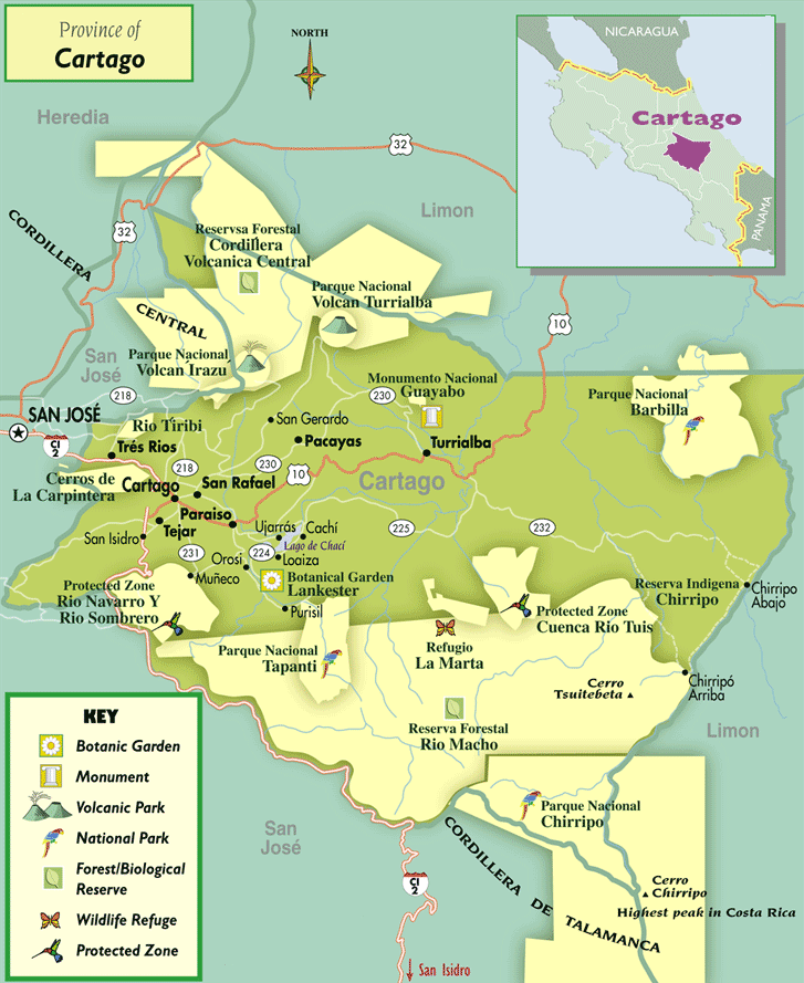 CARTE de CARTAGO